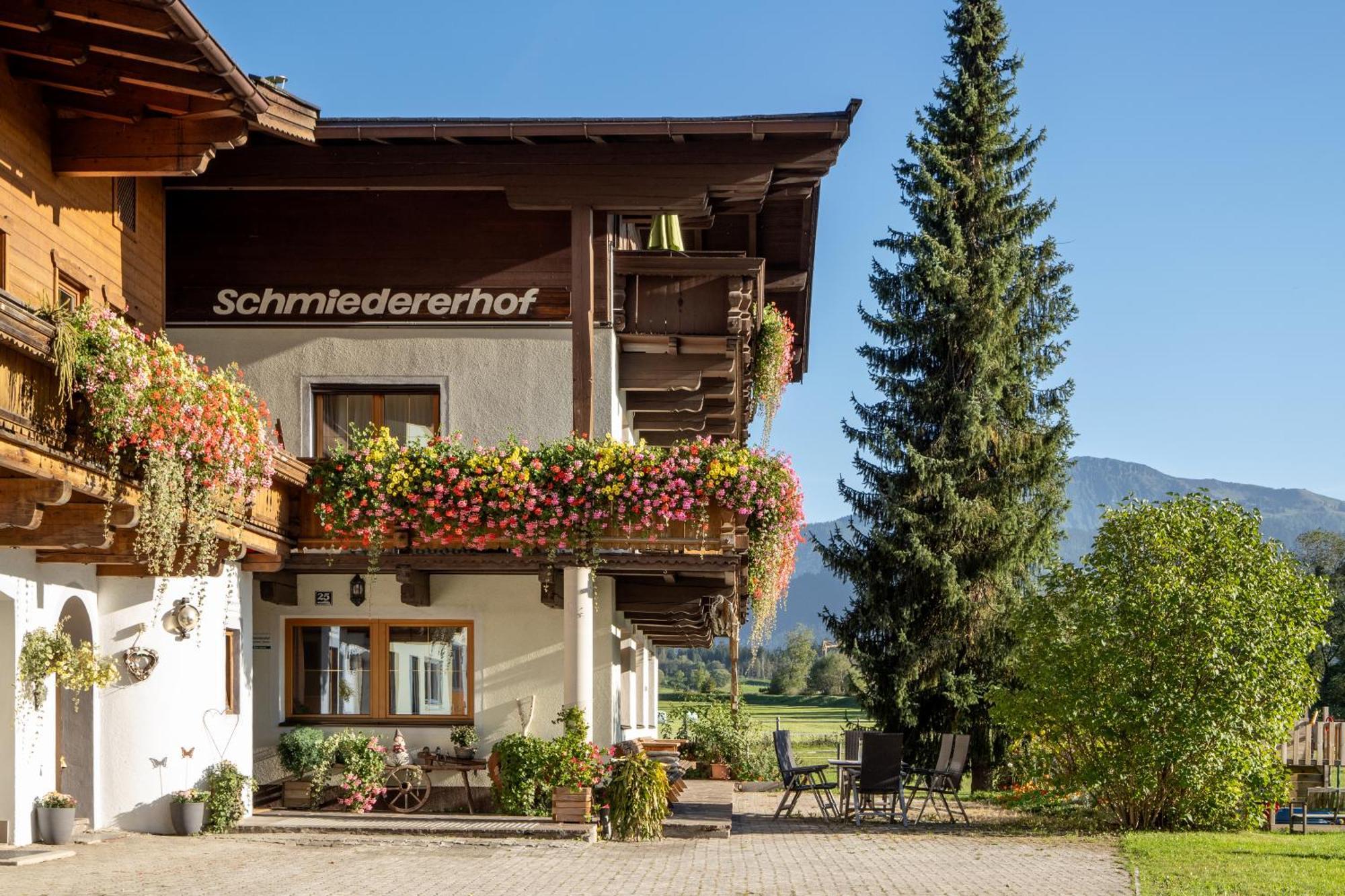 Apartment-Pension Schmiedererhof Санкт-Йоганн Экстерьер фото